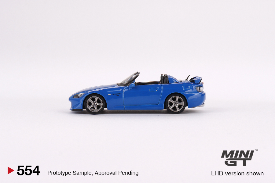 Honda S2000 CR Apex Blue Mini GT 1:64