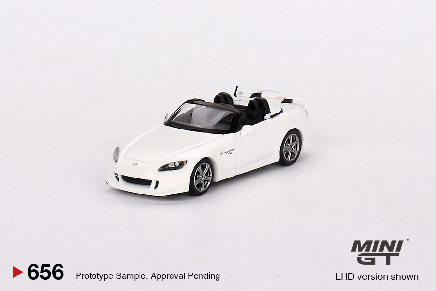 Honda S2000 CR Grand Prix White Mini GT 1:64