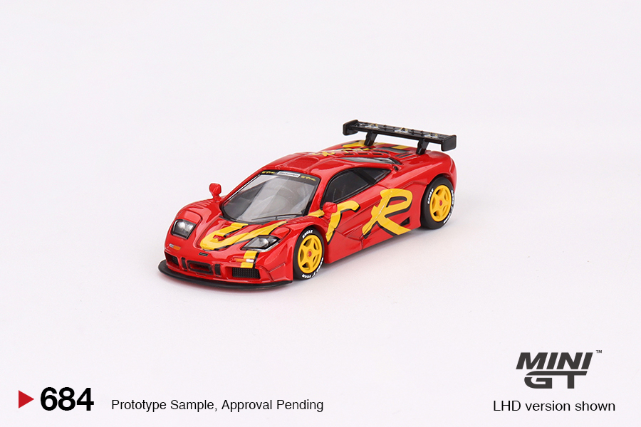 McLaren F1 GTR 1996 Presentation Mini GT 1:64