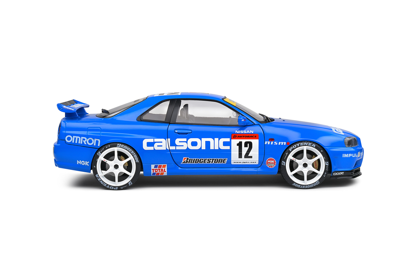 Nissan GT-R (R34) 2000 Streetfighter "Calsonic Tribute" Solido 1:18