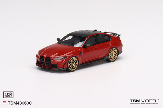 BMW M3 M-Performance (G80) Rouge Toronto métallisé TSM 1:43