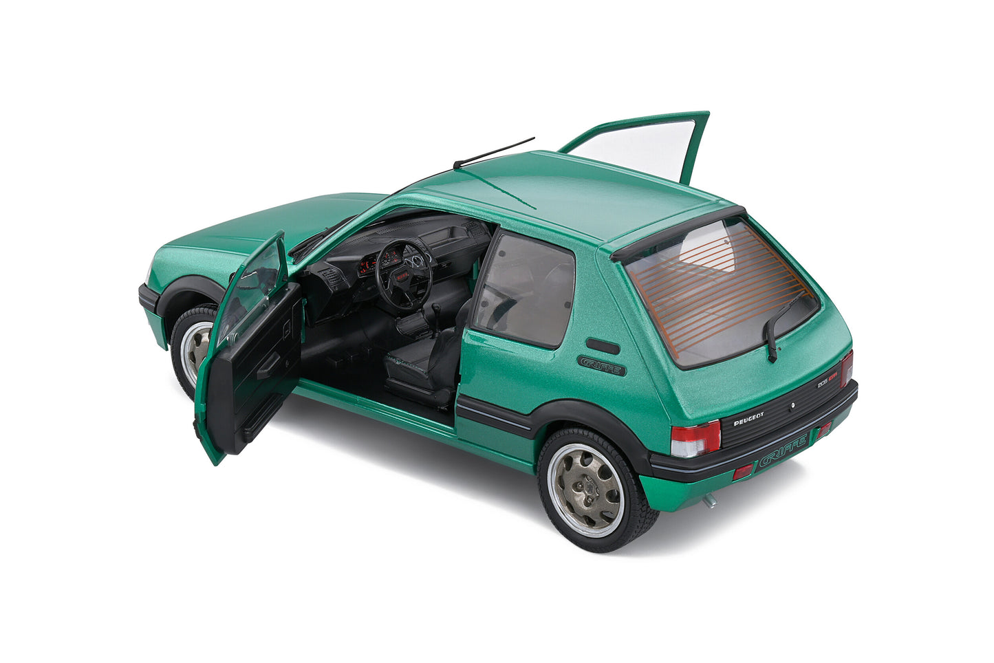 Peugeot 205 GTI Griffe1992 Vert Fluorite Solido 1:18