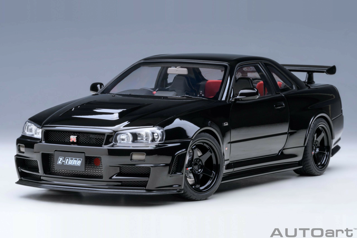 Nissan Skyline GT-R (R34) Z-tune Black Pearl AUTOart 1:18