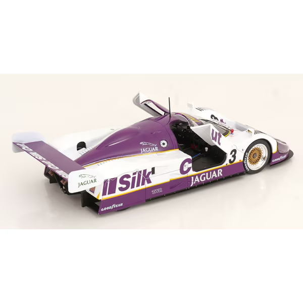 Jaguar XJR-12 #3 Winner 24h LeMans 1990 Brundle/Nielsen/Cobb Silk Cut 1:18 CMR