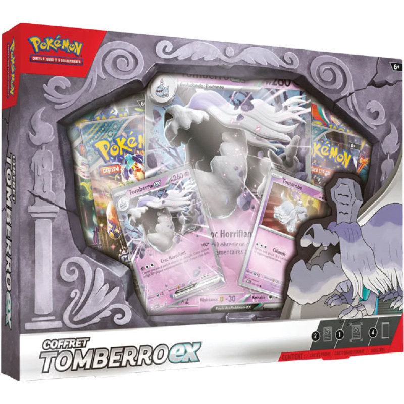 Pokémon Tomberro ex box