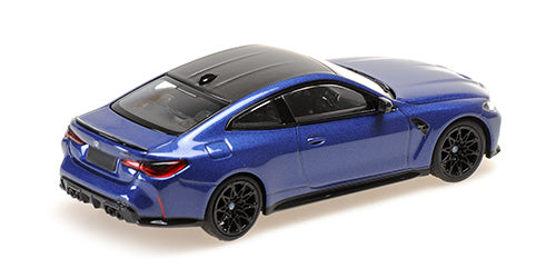 BMW M4 Competition Coupé Blue Metallic Minichamps 1:43