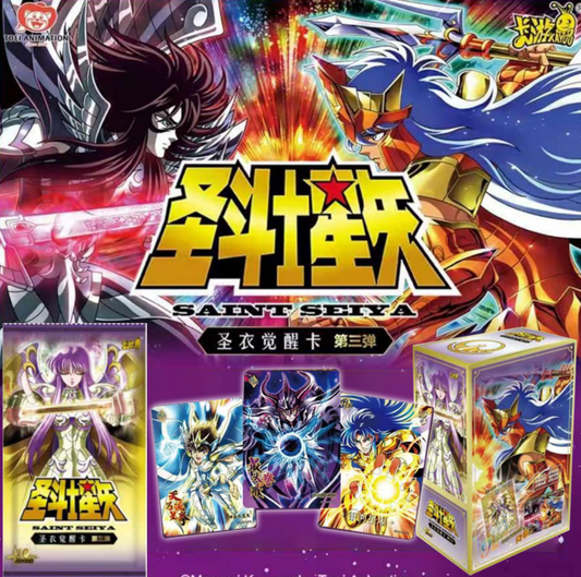 Boîte de boosters Saint Seiya Serie 3 'Les Chevaliers du Zodiac' Kayou Chinois