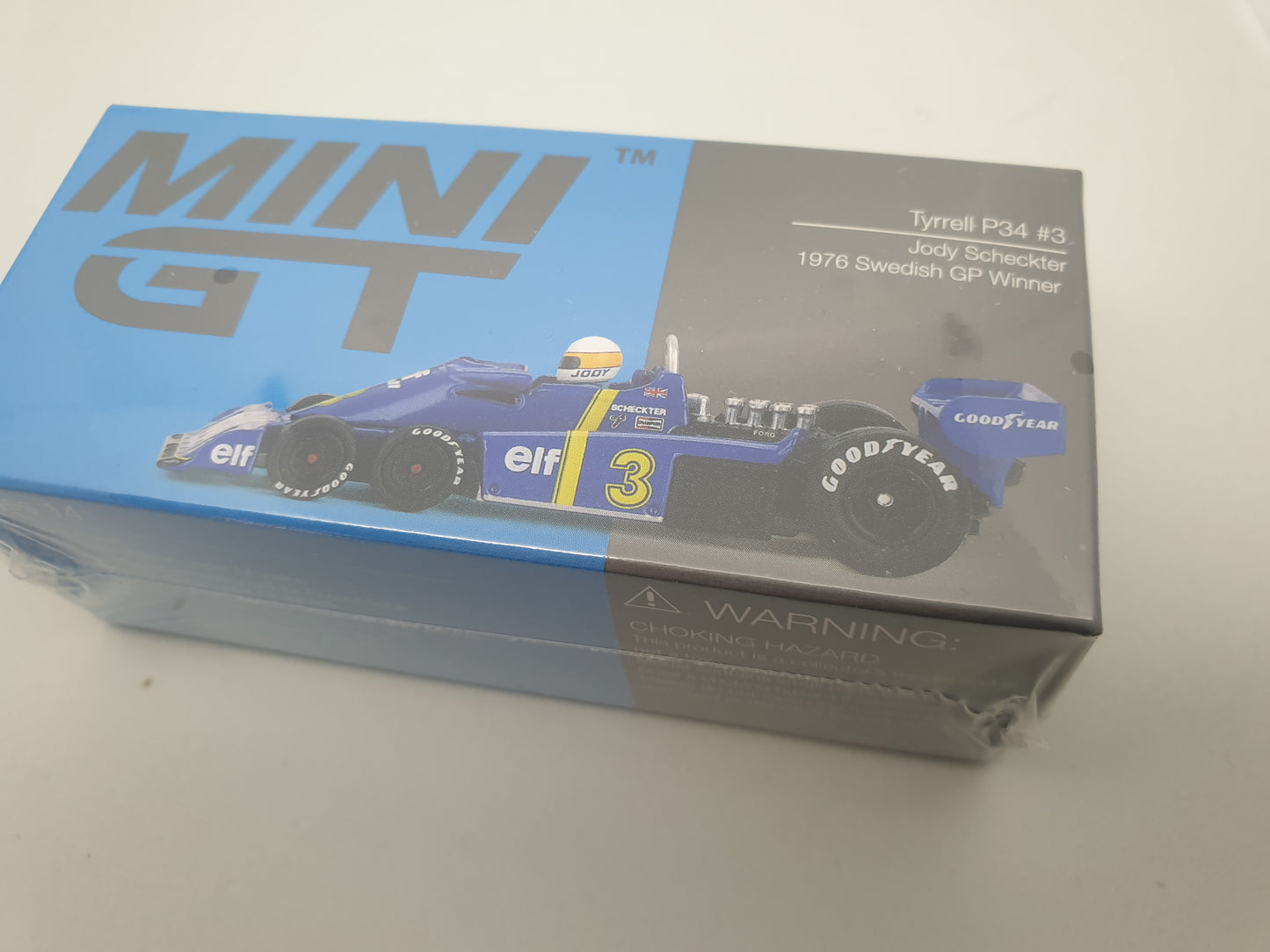 Tyrrell P34 #3 1976 Swedish GP Winner Mini GT 1:64