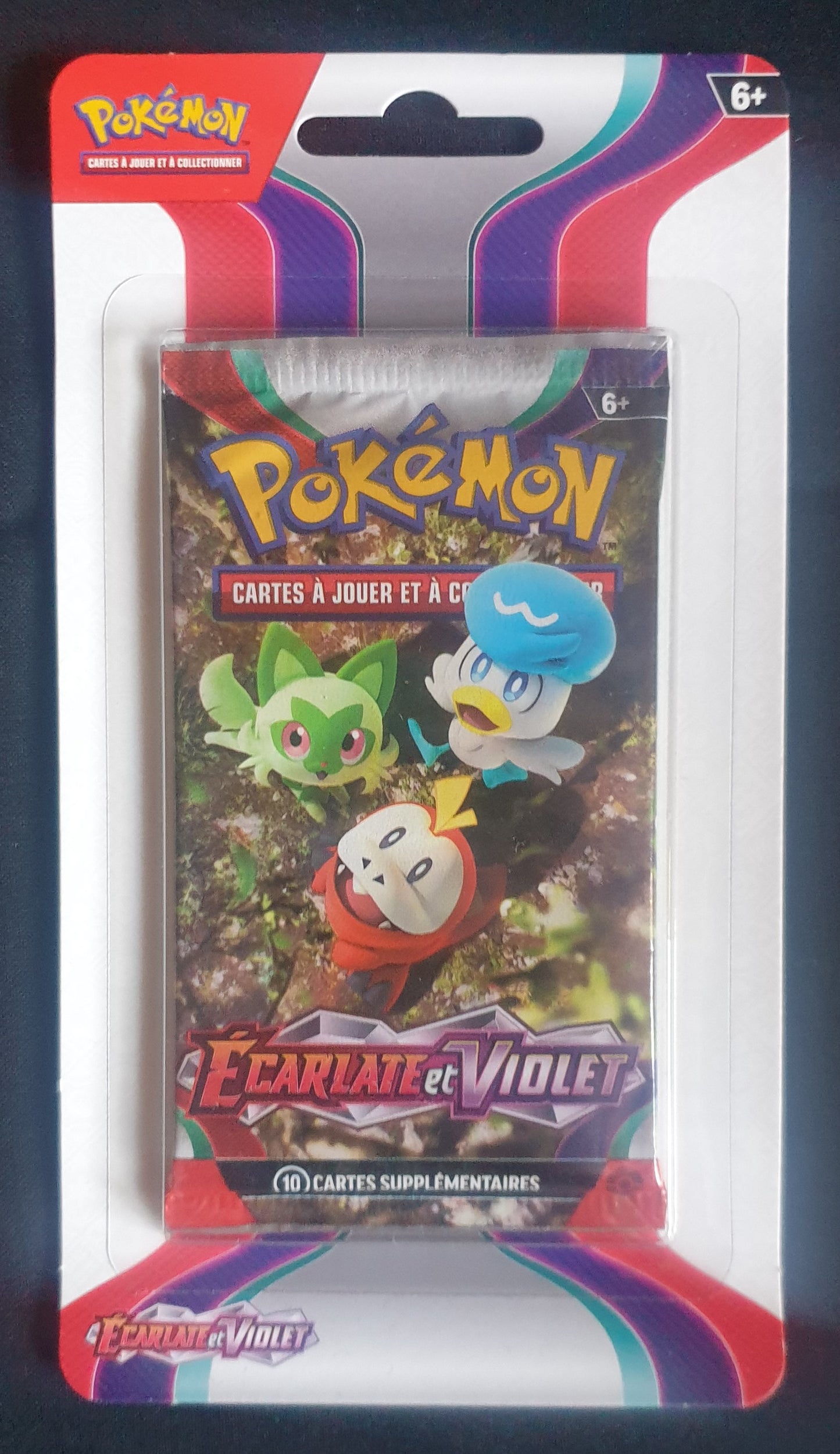 Booster sous blister Pokémon écarlate et violet EV01 en français