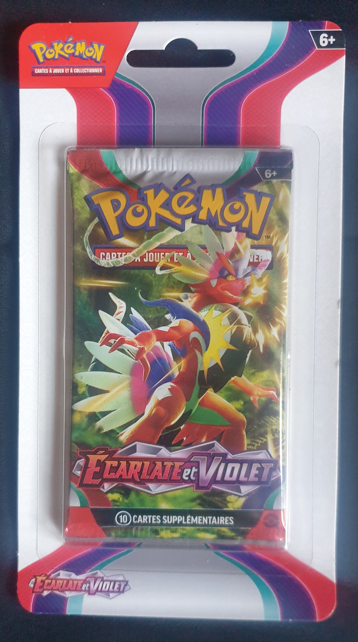 Booster sous blister Pokémon écarlate et violet EV01 en français