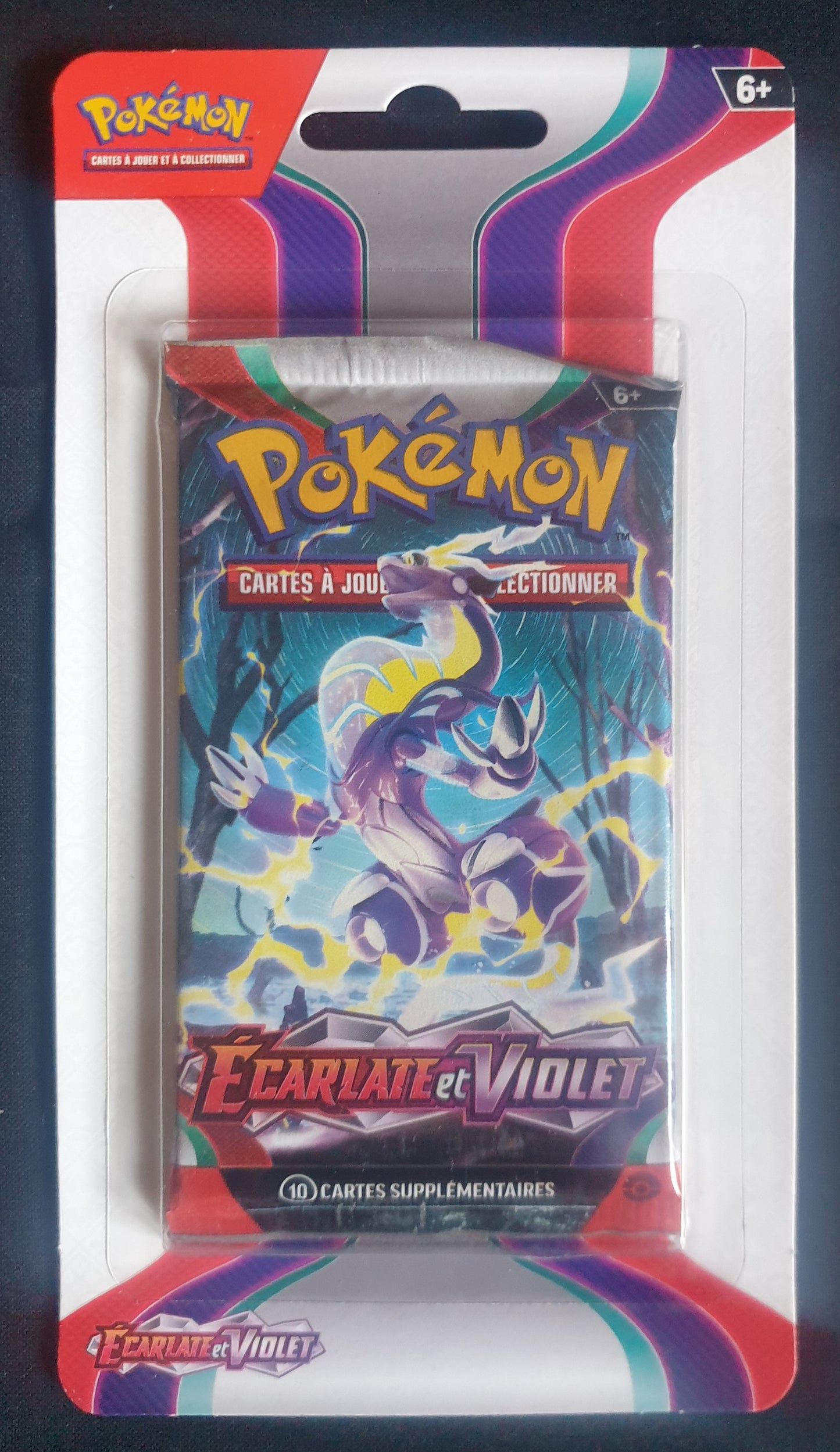 Booster sous blister Pokémon écarlate et violet EV01 en français