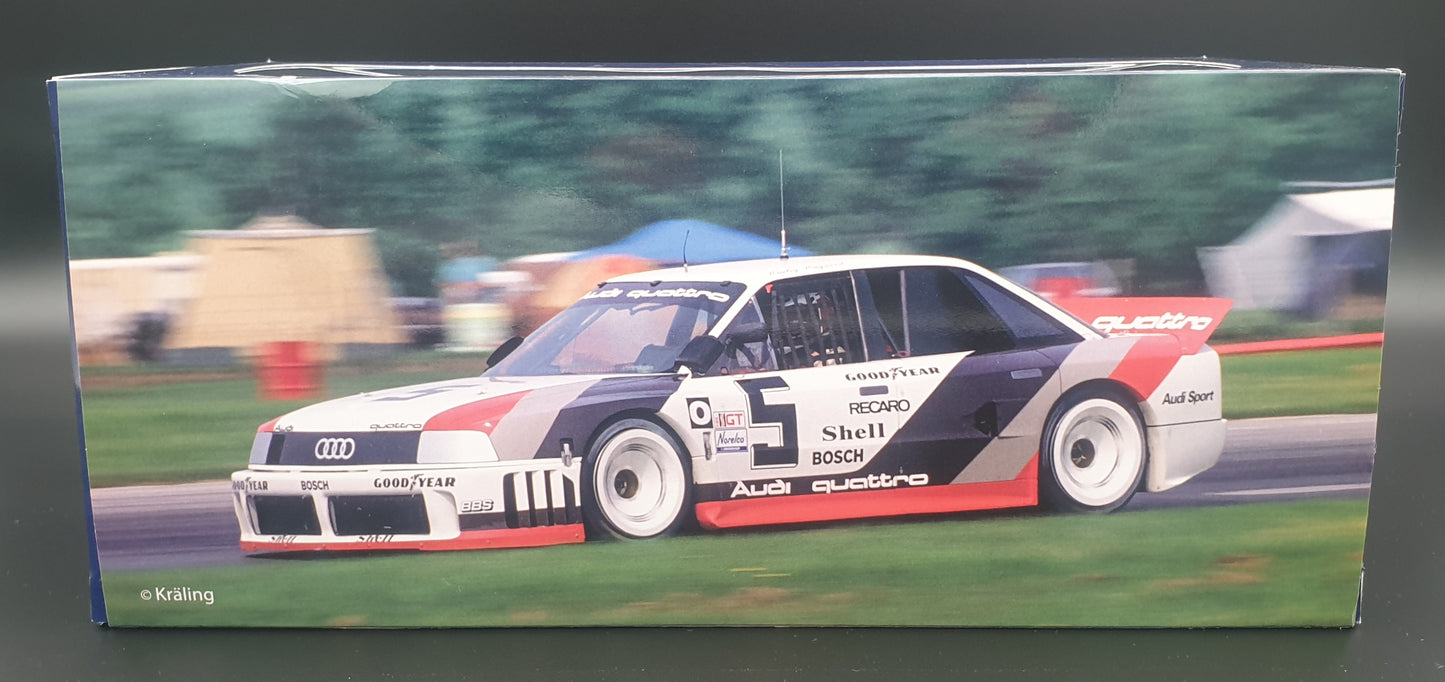 Audi 90 IMSA GTO #5 2nd Laguna Seca 1989 Werk83 1:18