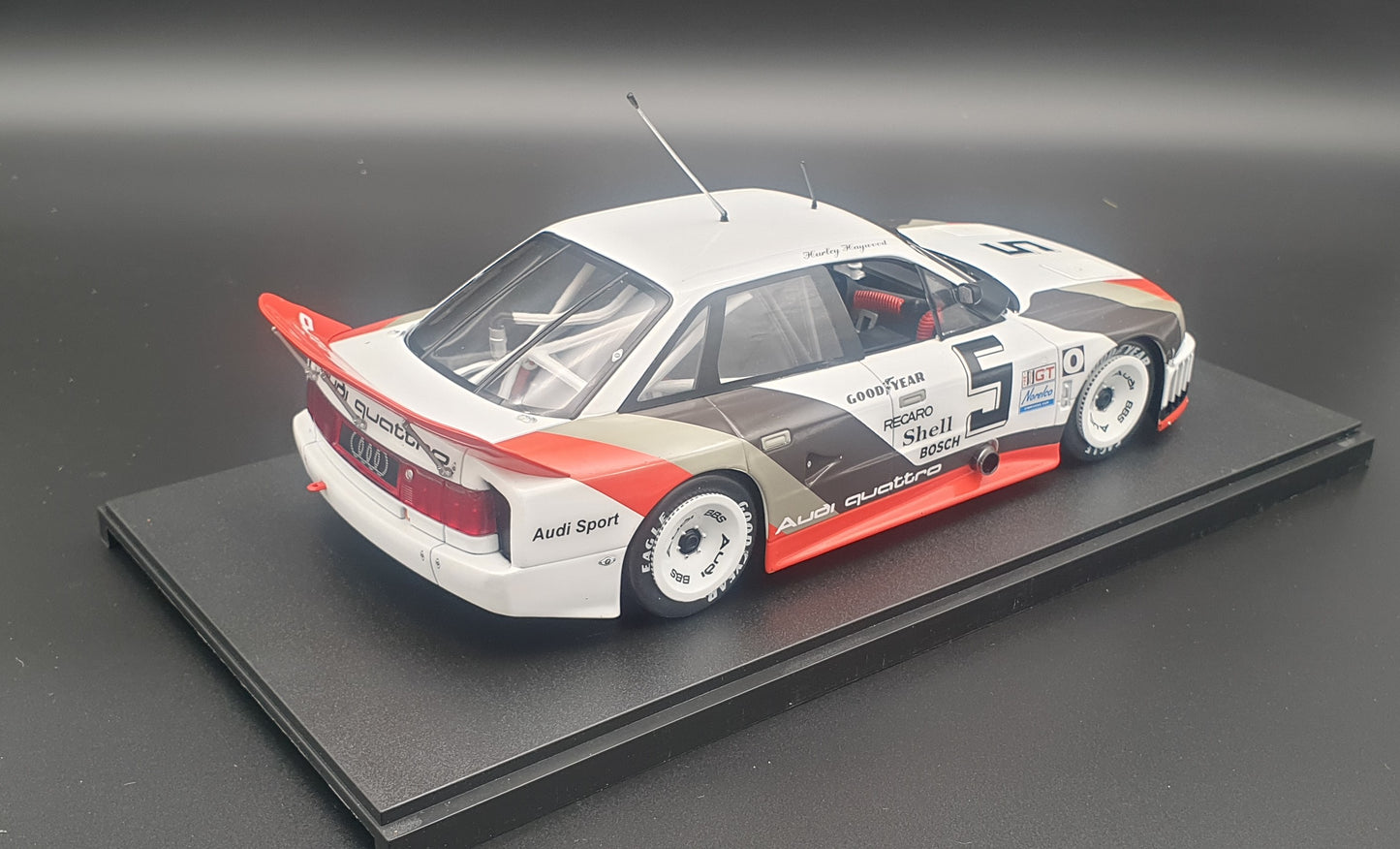 Audi 90 IMSA GTO #5 2nd Laguna Seca 1989 Werk83 1:18