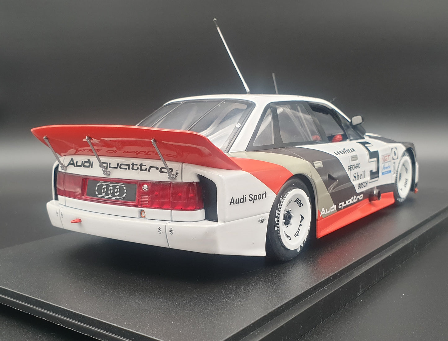 Audi 90 IMSA GTO #5 2nd Laguna Seca 1989 Werk83 1:18