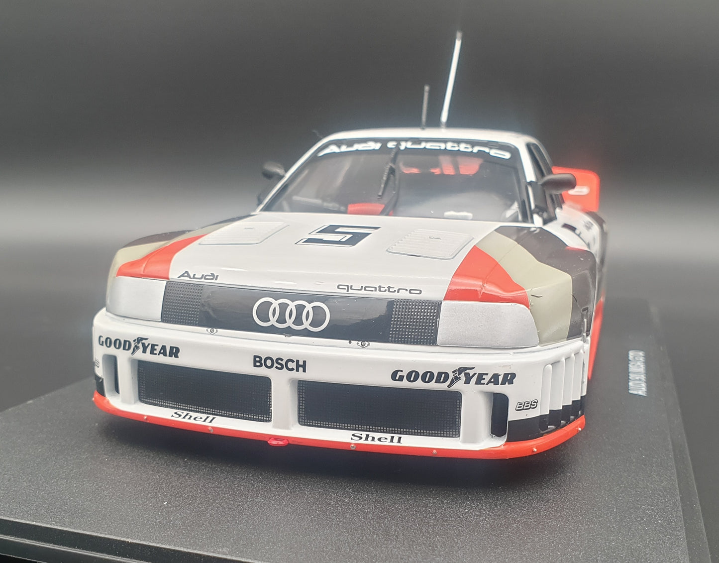 Audi 90 IMSA GTO #5 2nd Laguna Seca 1989 Werk83 1:18