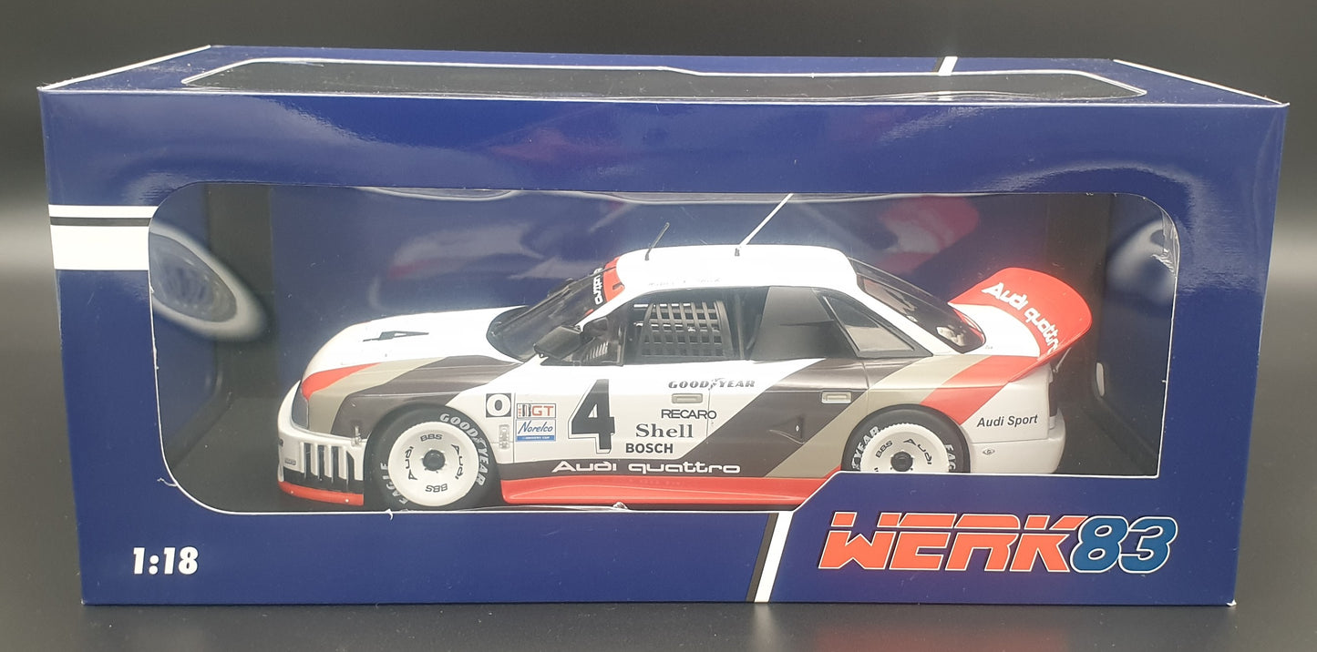 Audi 90 IMSA GTO #4 Winner Watkins Glen 1989 Werk83 1:18