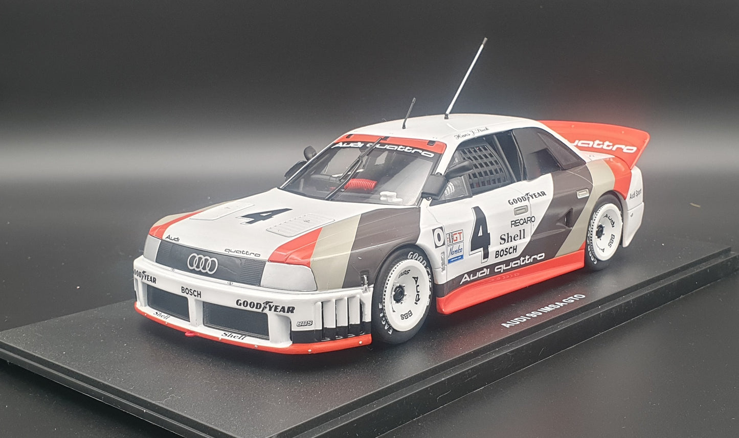 Audi 90 IMSA GTO #4 Winner Watkins Glen 1989 Werk83 1:18