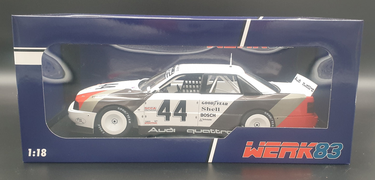 Audi 200 Quattro #44 Winner TransAm Series Dallas GP 1988 Werk83 1:18