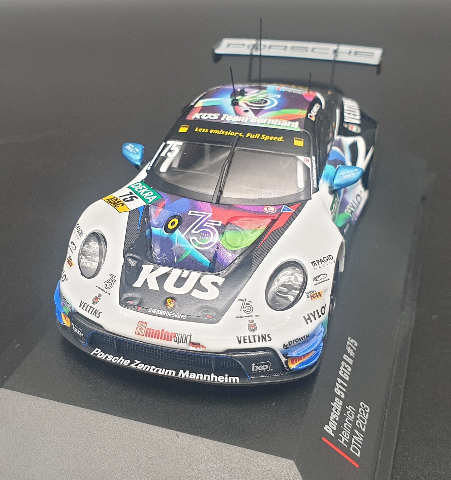 Porsche 911 (992) GT3 R #75 DTM 2023 IXO 1:43