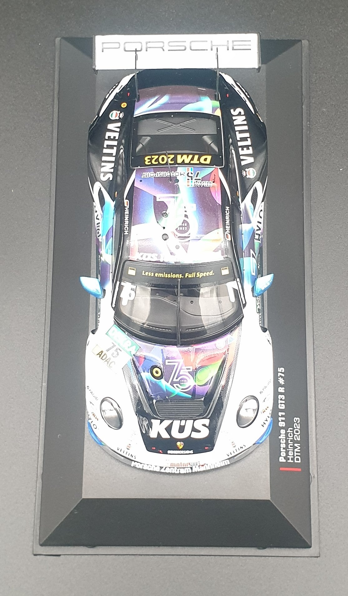 Porsche 911 (992) GT3 R #75 DTM 2023 IXO 1:43