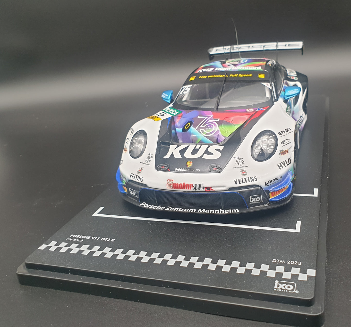 Porsche 911 (992) GT3 R #75 DTM 2023 IXO 1:18