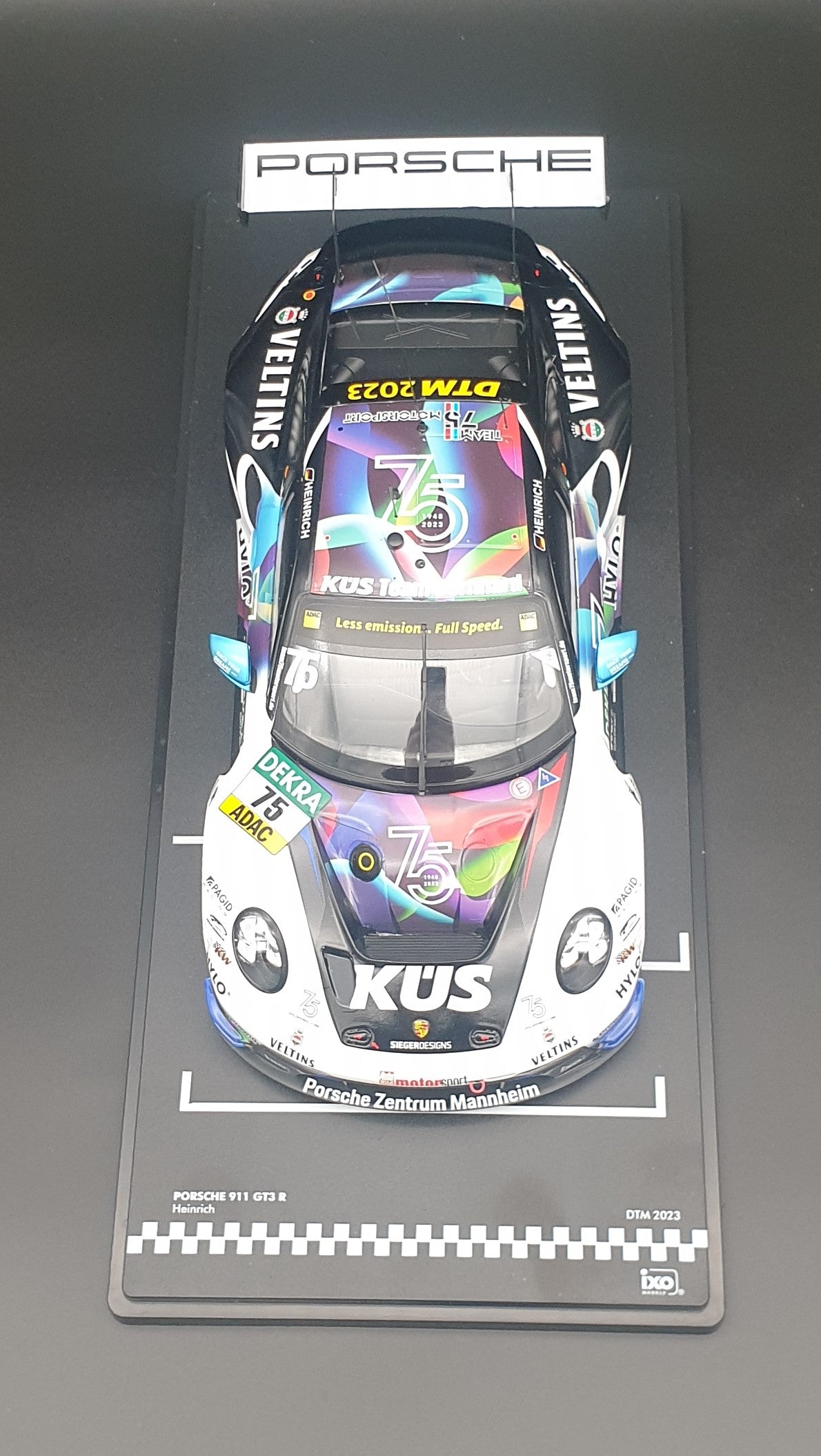 Porsche 911 (992) GT3 R #75 DTM 2023 IXO 1:18