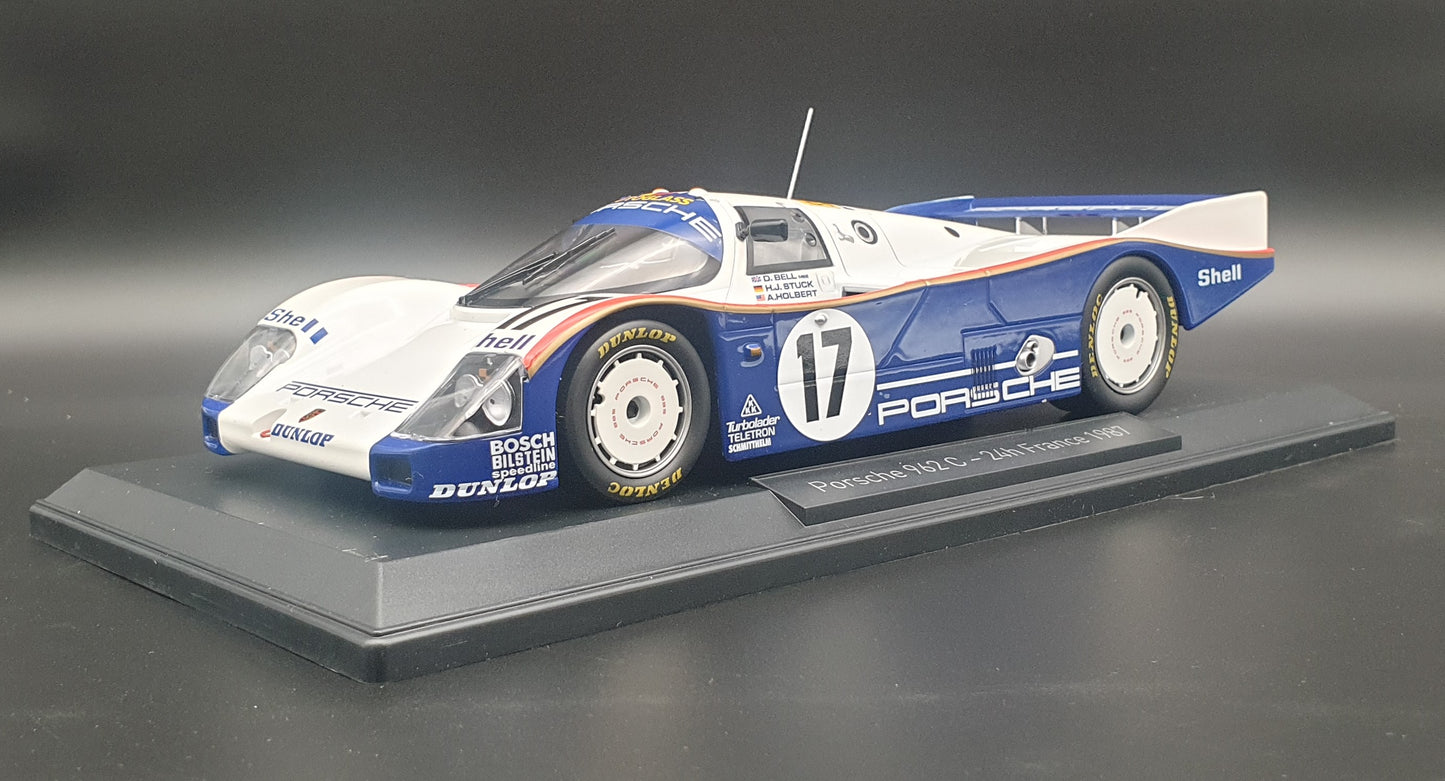 Porsche 962 C Winner 24H Le Mans 1987 Norev 1:18