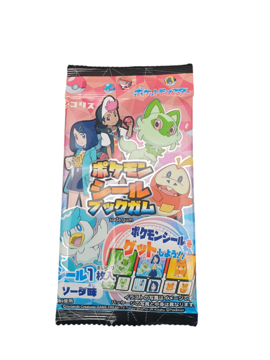 Coris Pokemon Seal Book Gum Soda 3.5g