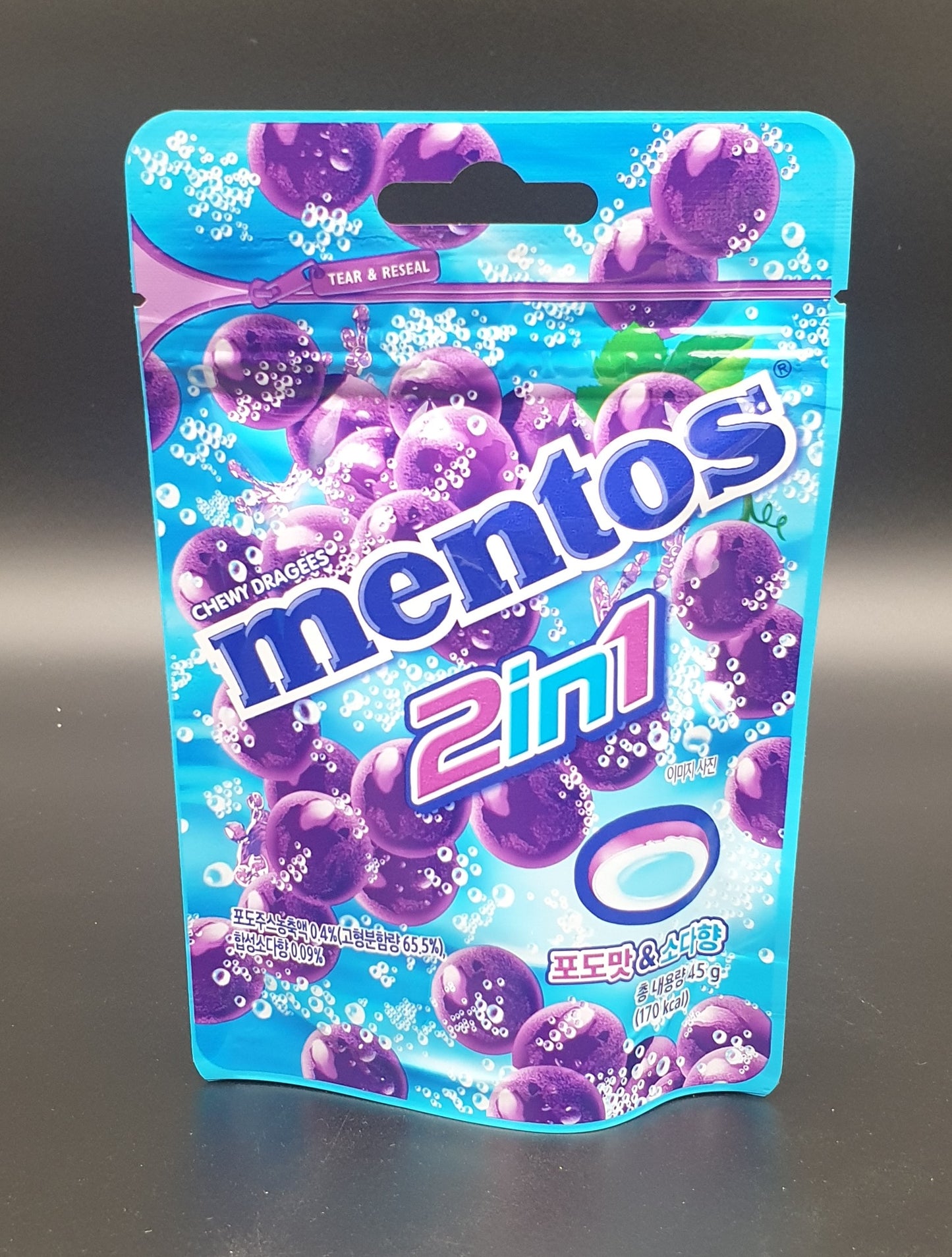 Mentos Duo Kyoho Grape & Soda 45g