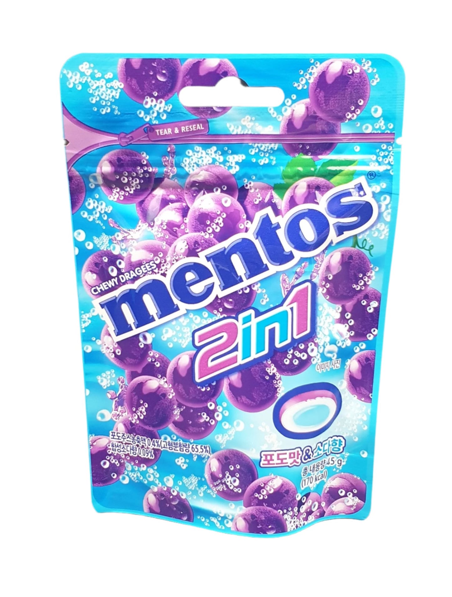 Mentos Duo Kyoho Grape & Soda 45g