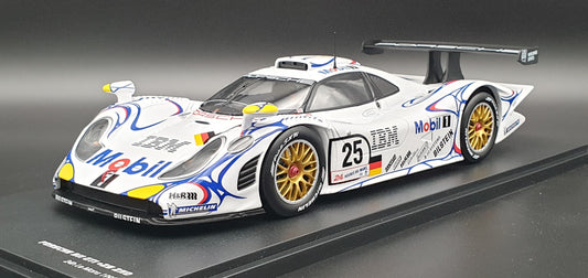 Porsche 911 GT1 #25 2nd Le Mans 1998 Werk83 1:18