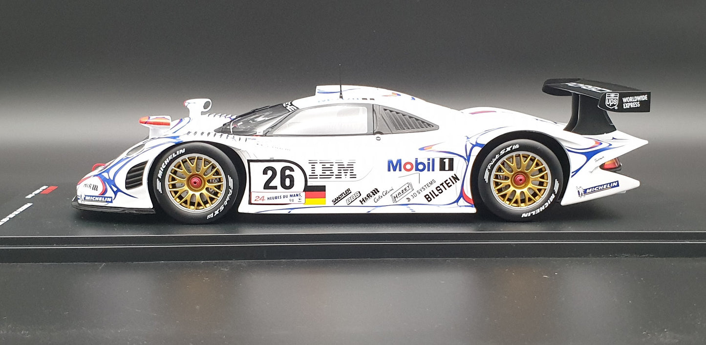 Porsche 911 GT1 #26 Winner Le Mans 1998 Werk83 1:18