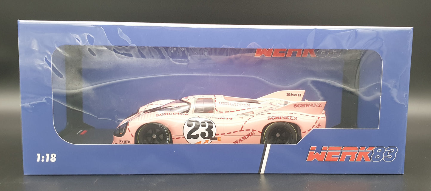 Porsche 917/20 #23 Pink Pig Le Mans 1971 Werk83 1:18