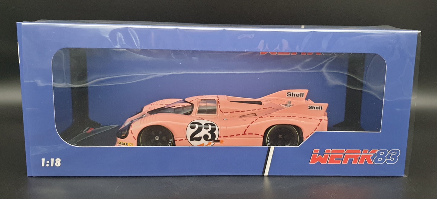 Porsche 917/20 #23 Pink Pig Le Mans 1971 1st Pratice Werk83 1:18