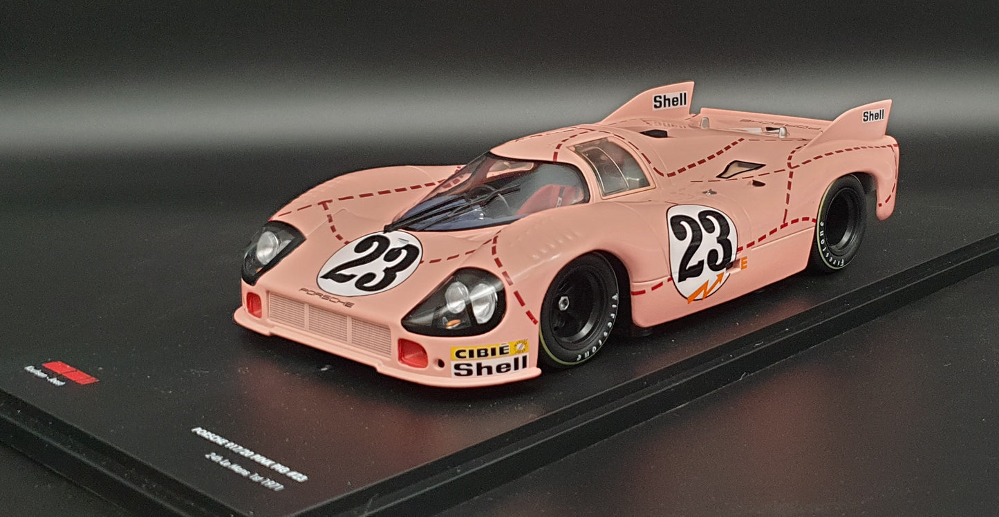 Porsche 917/20 #23 Pink Pig Le Mans 1971 1st Pratice Werk83 1:18