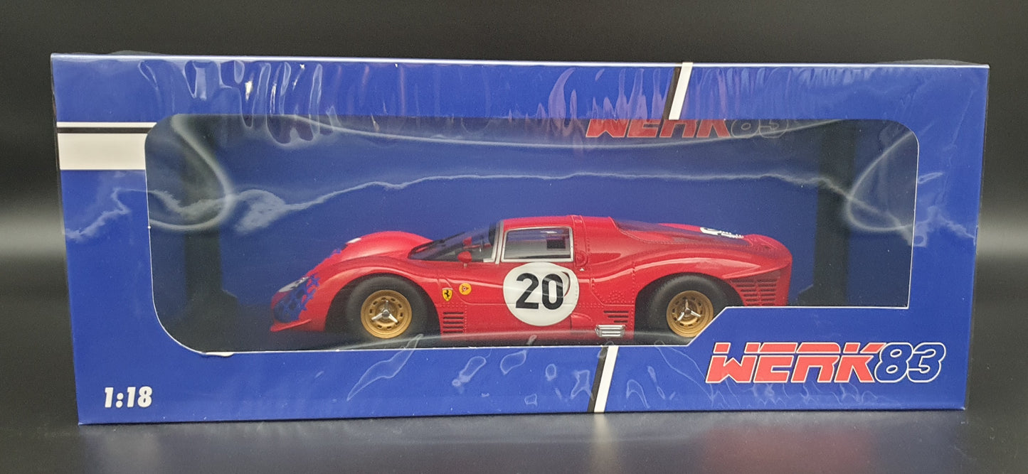 Ferrari 330 P3 Coupé #20 Le Mans 1966 Werk83 1:18