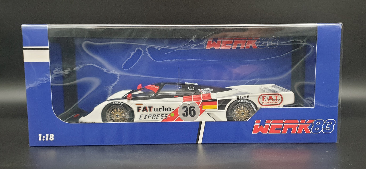 Porsche 962 3.0L Turbo #36 Winner Le Mans 1994 Werk83 1:18