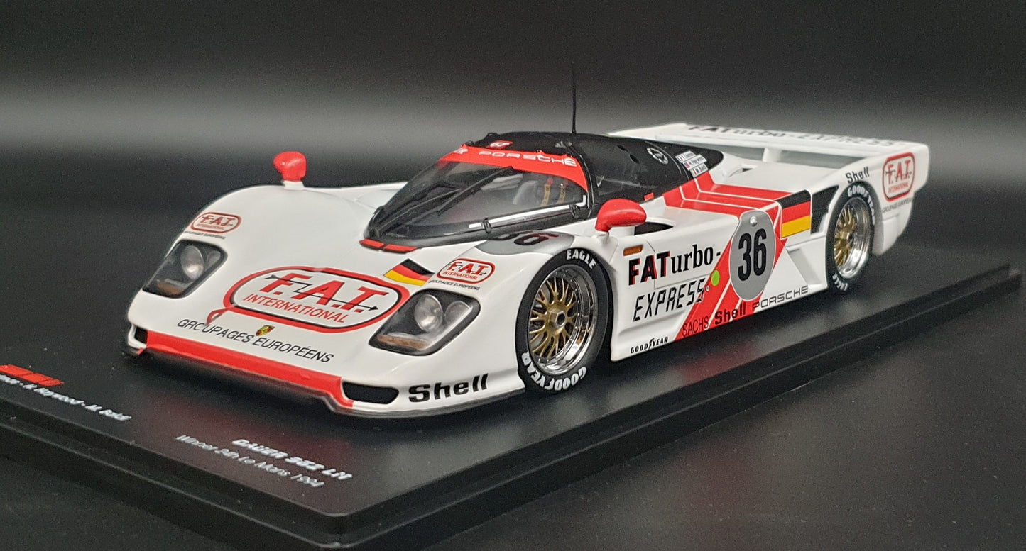 Porsche 962 3.0L Turbo #36 Winner Le Mans 1994 Werk83 1:18