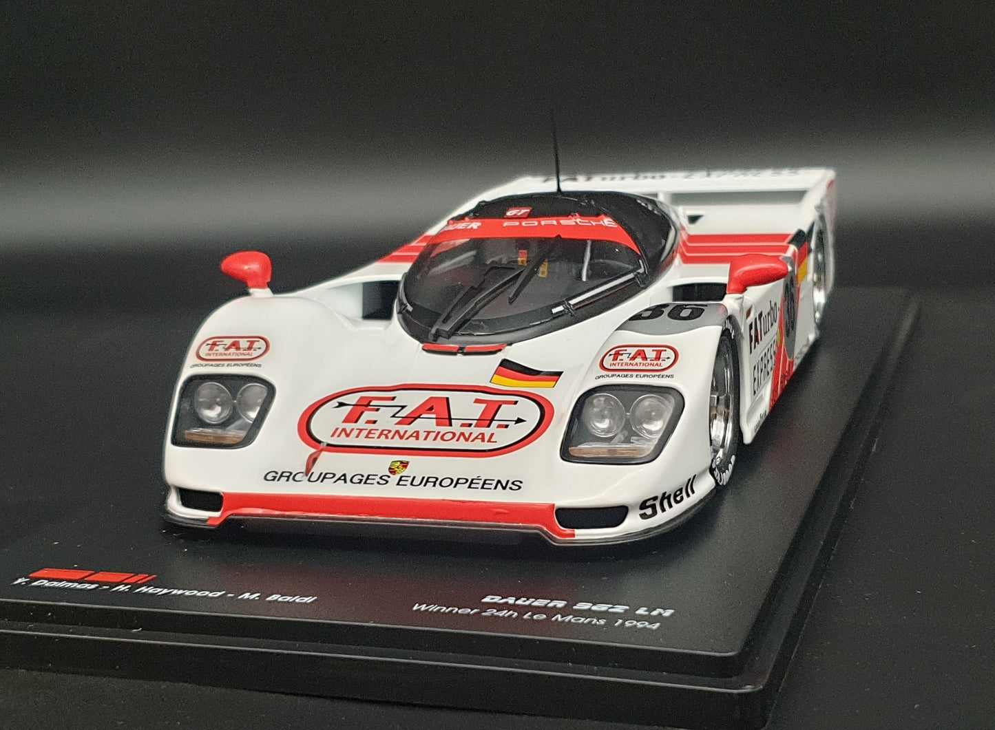 Porsche 962 3.0L Turbo #36 Winner Le Mans 1994 Werk83 1:18