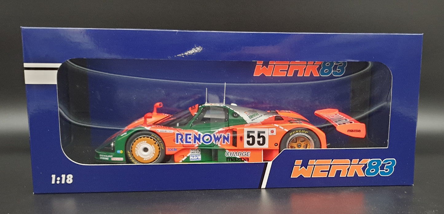 Mazda 787 Winner Le Mans 1991 Werk83 1:18