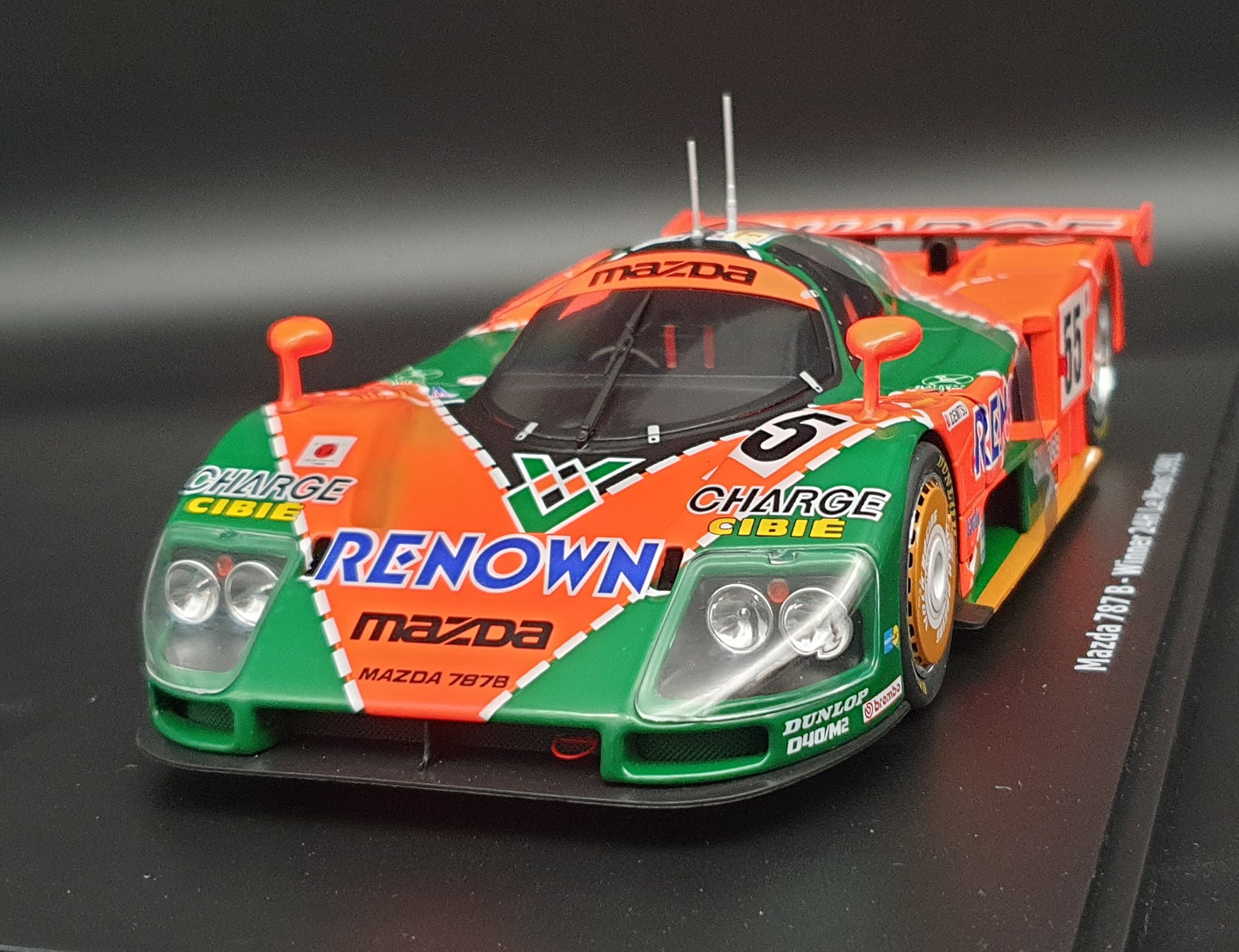 Mazda 787 Winner Le Mans 1991 Werk83 1:18