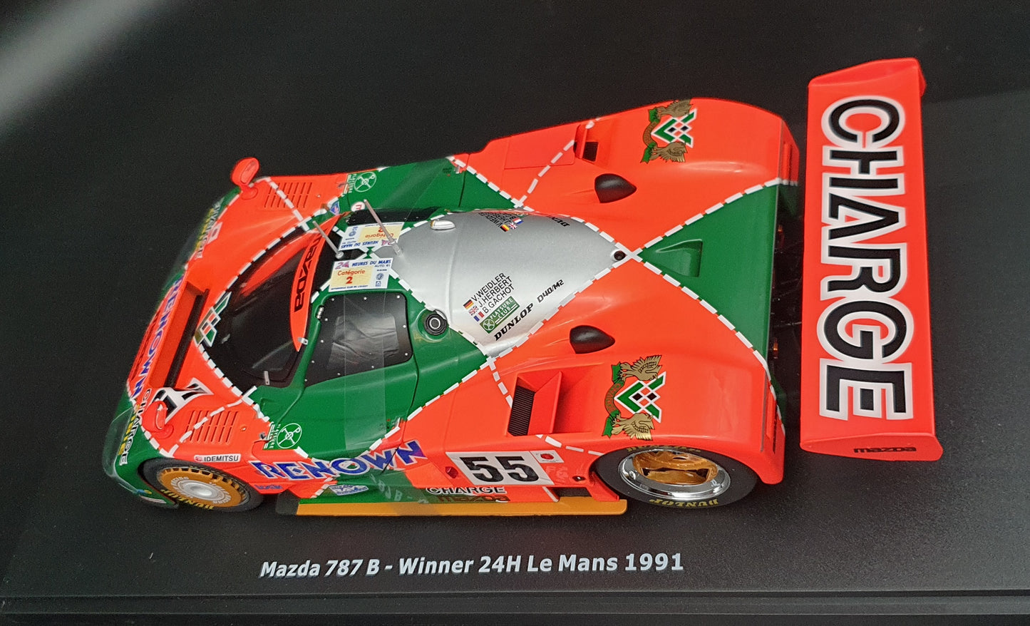 Mazda 787 Winner Le Mans 1991 Werk83 1:18