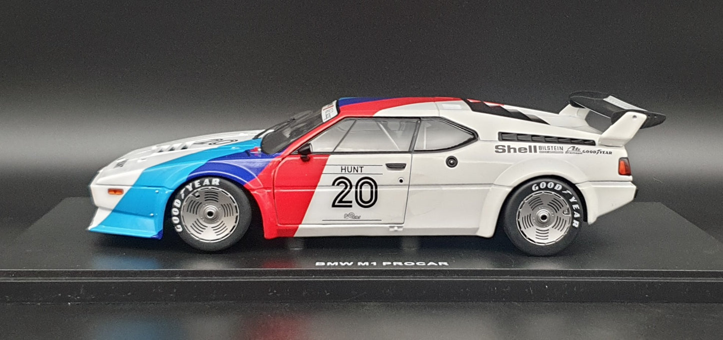 BMW M1 Procar Series Donnington Park 1979 Werk83 1:18