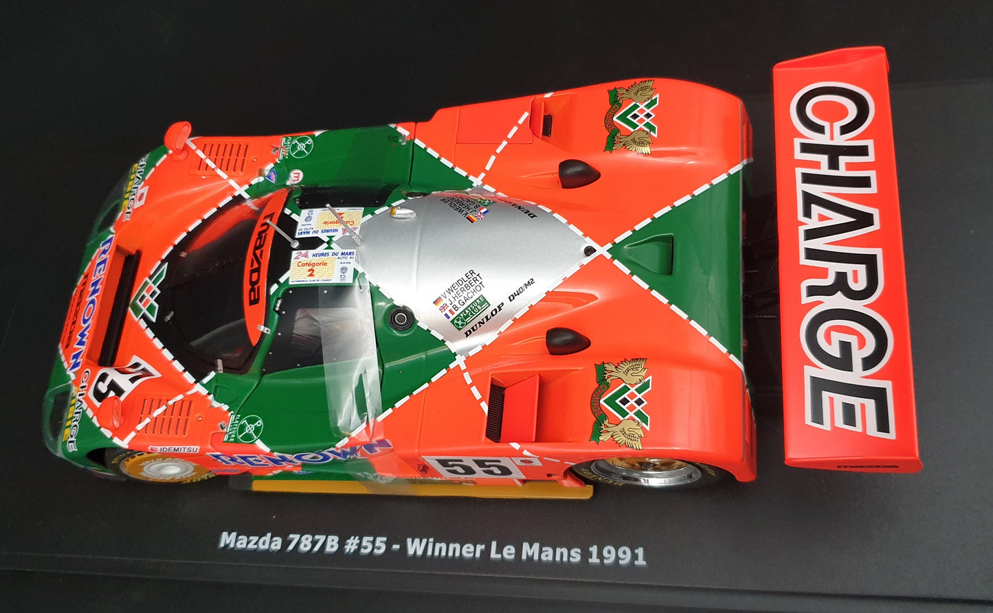 Mazda 787 Winner Le Mans 1991 KK Scale Models 1:18