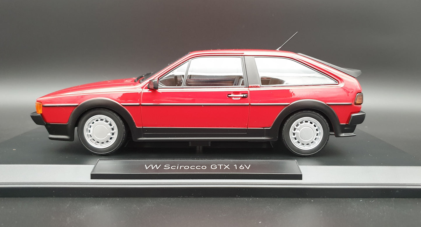 Volkswagen Scirocco GTX 16v 1988 Red Norev 1:18