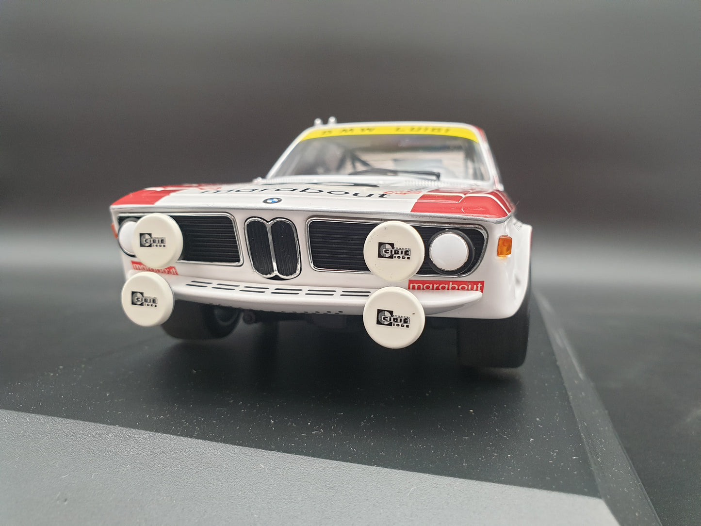 BMW 2800 CS 24h de Spa 1972 Minichamps 1:18