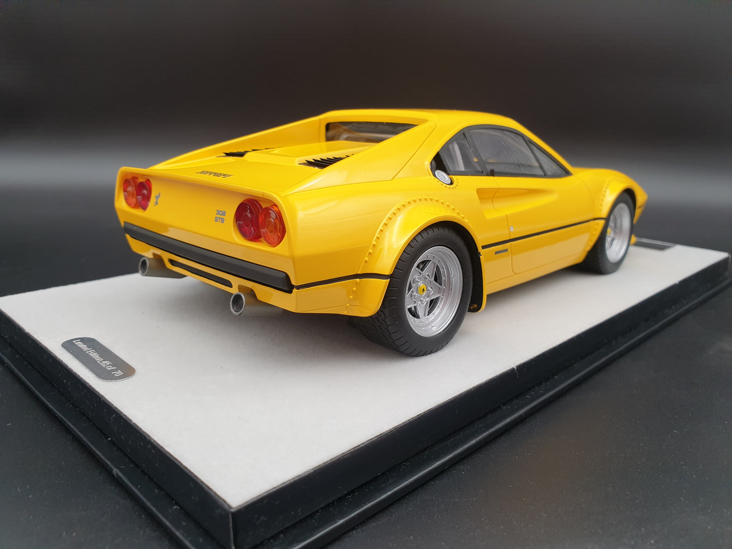 Ferrari 308 GTB/4 LM 1976 PRESS Giallo Modena - Tecnomodel 1:18