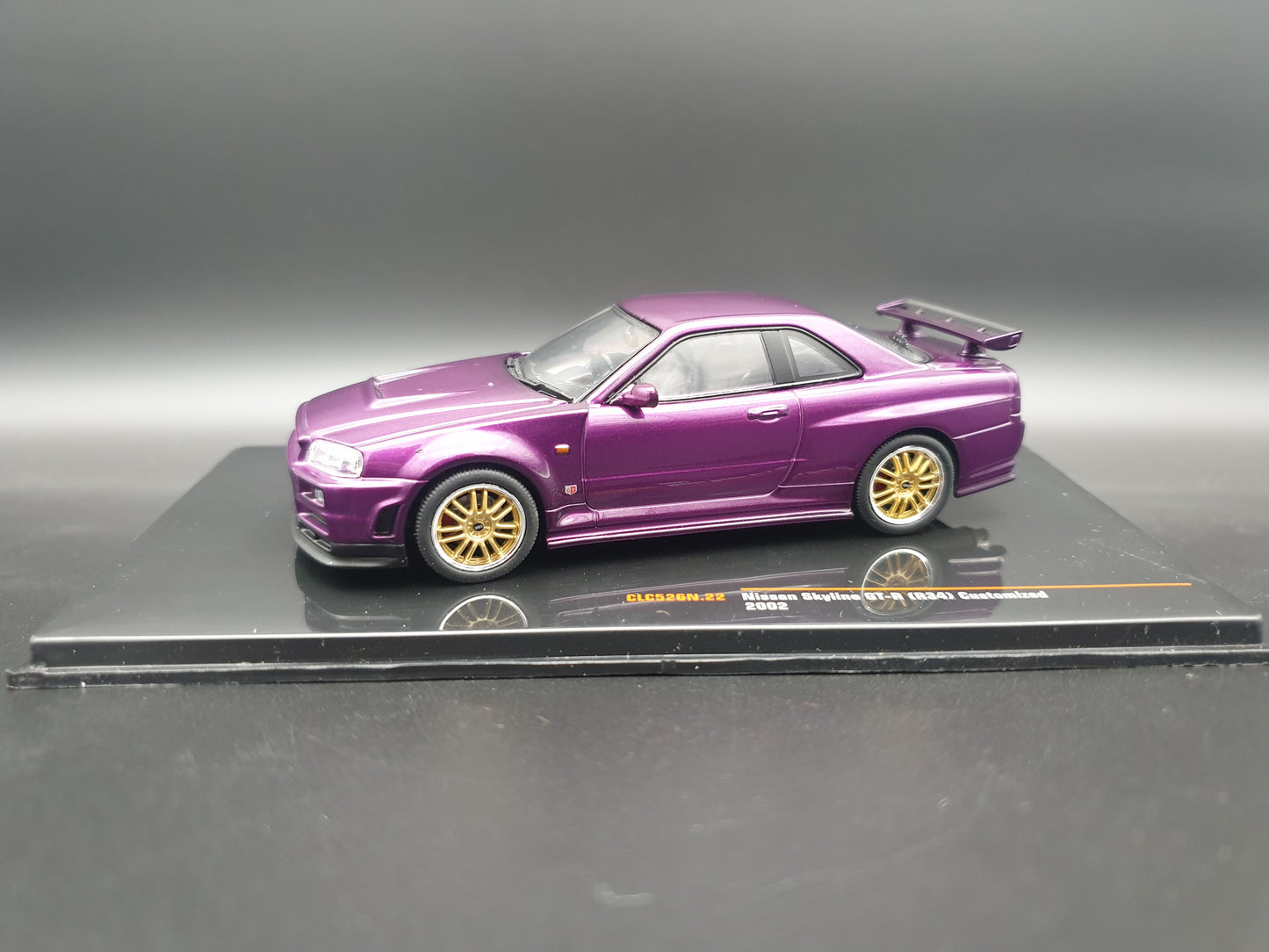 Nissan Skyline GT-R R34 2002 Customized IXO 1:43