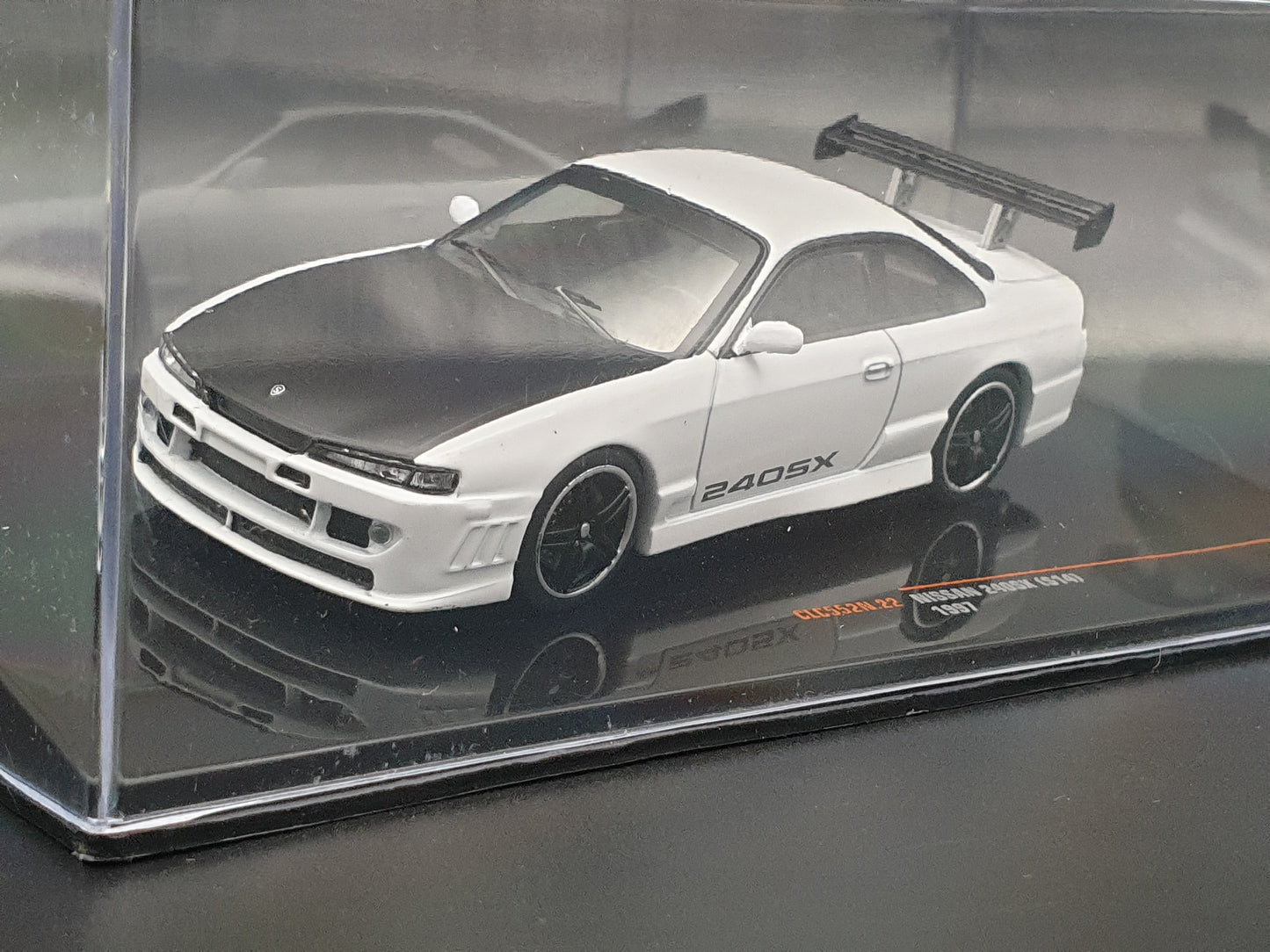 Nissan 240SX S14 1997 White IXO 1:43