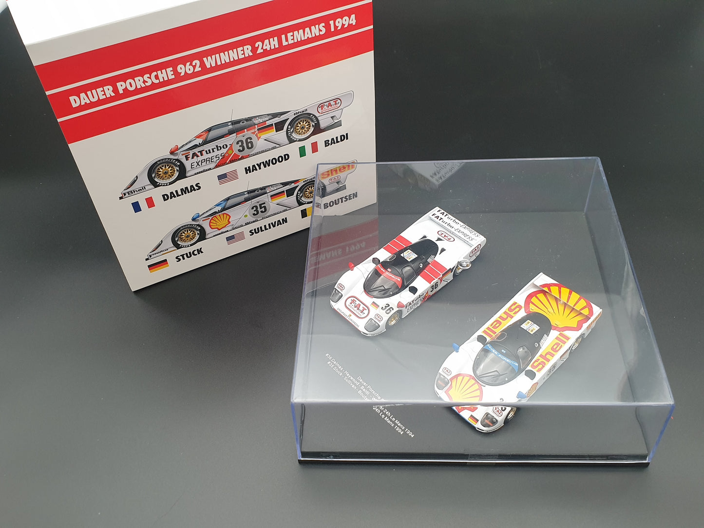 Coffret Dauer Porsche 962 Winner 24h Le Mans 1994 Werk83 1:43